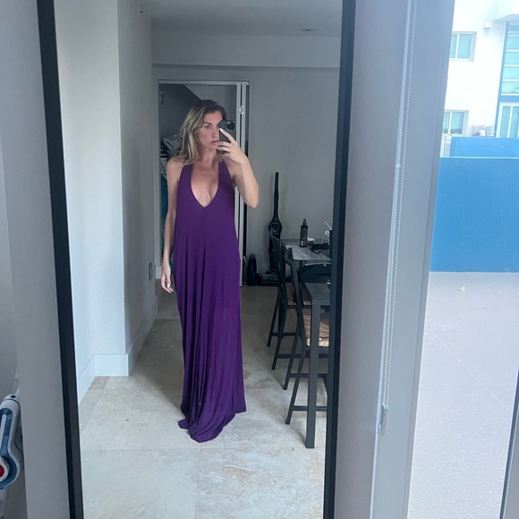 Dresses & Skirts - New Elegant purple long Dress for a special occasion as a marriage - size S/M